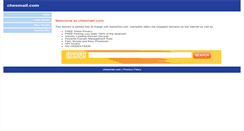 Desktop Screenshot of cheemail.com